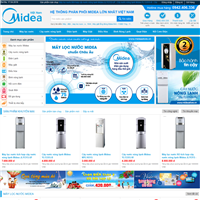 Bàn giao website bán hàng tập đoàn MIDEA Việt Nam