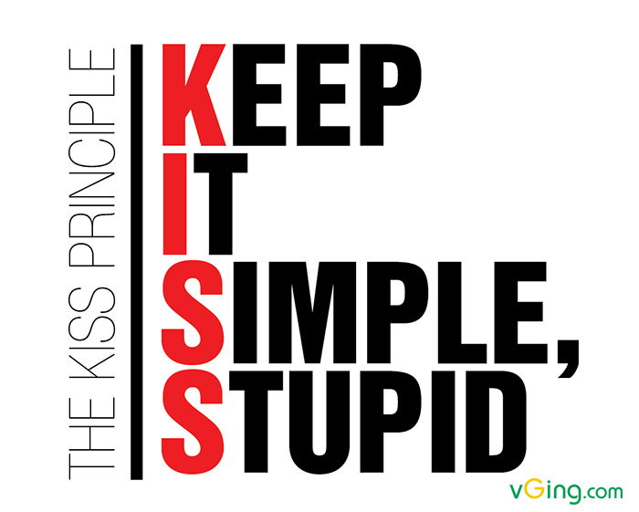 K.I.S.S – Nguyên tắc không thể thiếu khi viết thông tin mô tả sản phẩm